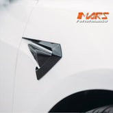 Gloss Black Aero DYNAMIC Bumper Splitters Lip Spoiler & Diffuser BodyKit for Tesla Model 3 2019 - 2023 - Mars Performance